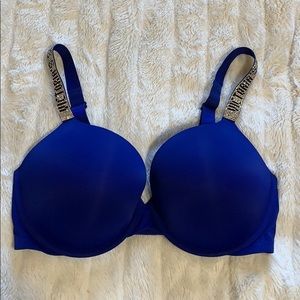 VS T-Shirt Push Up Shine Blue 36DD